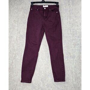 Altered State Attache Skinny Jeans Maroon Size 28/7